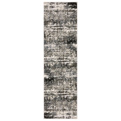 Oriental Weavers Raylan RAY10 Ivory/ Grey Indoor Area Rug - 2'3" x 7'6"