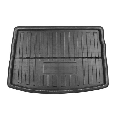 X AUTOHAUX Black Rear Trunk Boot Liner Cargo Mat Floor Tray for VW Golf 7 MK7 13-18
