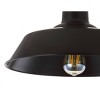 14" LED Metal Semi Flush Mount Oil Rubbed Bronze - Jonathan Y: ETL Listed, Energy-Efficient Ceiling Fixture - 4 of 4