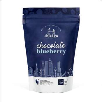 Chicago French Press Chocolate Blueberry Medium Roast Coffee - 8oz