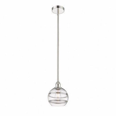 Rochester - 1 Light Stem Hung Mini Pendant In Industrial Style-9.38 Inches Tall and 8 Inches Wide