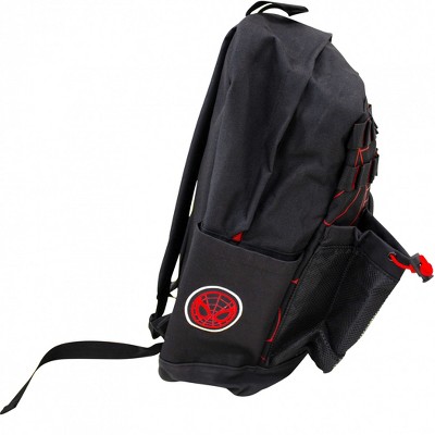 Miles Morales Spider Puff Print and Rubber Badge Backpack — фото 2