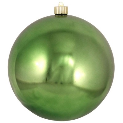 Christmas by Krebs Lime Green Shatterproof Shiny Christmas Ball Ornament 8" (200mm)