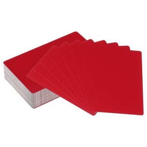 Unique Bargains Metal Blank Laser Engrave Printable DIY Name Cards 100 Pcs - 1 of 4