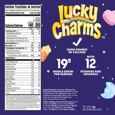 Lucky Charms K-Pop Family Size Breakfast Cereal - 18.6oz