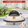 12V Baby Bumper Car, Electric Ride On Toy with Joystick, Parent Remote, 360° Spin, LED Lights, Music, 2 Speed Modes, for Toddlers - 3 of 4