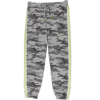P.J. Salvage Womens Camo Pajama Jogger Pants