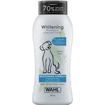 whitening shampoo for white dogs