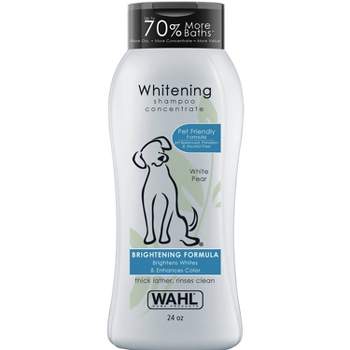 Wahl Pet Shampoo Whitening Brightening Formula White Pear - 24oz