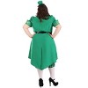 HalloweenCostumes.com Women's Plus Size Charming Leprechaun Costume - 4 of 4