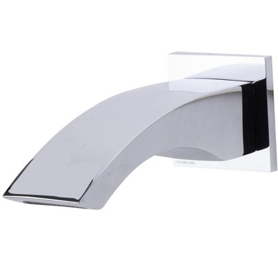 ALFI AB3301-PC Polished Chrome Curved Wallmounted Tub Filler Bathroom Spout