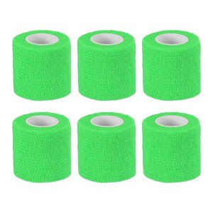 Unique Bargains Self-Adhesive Elastic Breathable Athletic Tapes 6 Rolls - 1 of 4