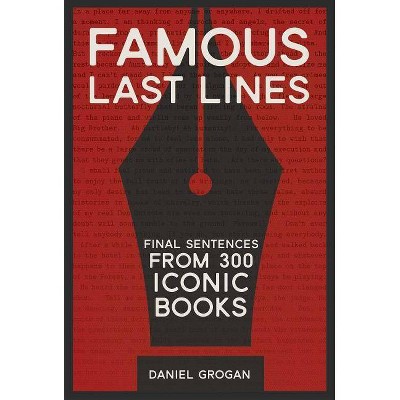 Famous Last Lines - by  Daniel Grogan (Hardcover)