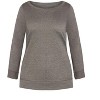 Avenue Women's Plus Size Hi Lo Sweat Top - 4 of 4