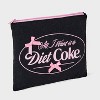 Women's Diet Coke Graphic Carryall Pouch - Black - 2 of 4