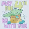 Juniors Star Wars: The Mandalorian The Fourth With The Child T Shirt - 2 of 4