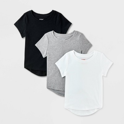 Toddler Girls' 3pk Short Sleeve T-Shirt - Cat & Jack™