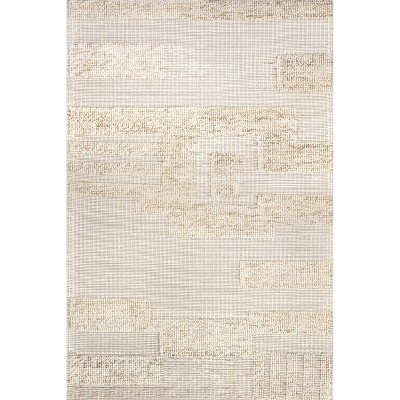 Nuloom Danielle Abstract High-Low Wool Indoor Area Rug
