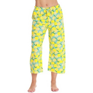 Just Love 100% Cotton Women's Capri Pajama Pants Sleepwear - Comfortable and Stylish - 1 of 3