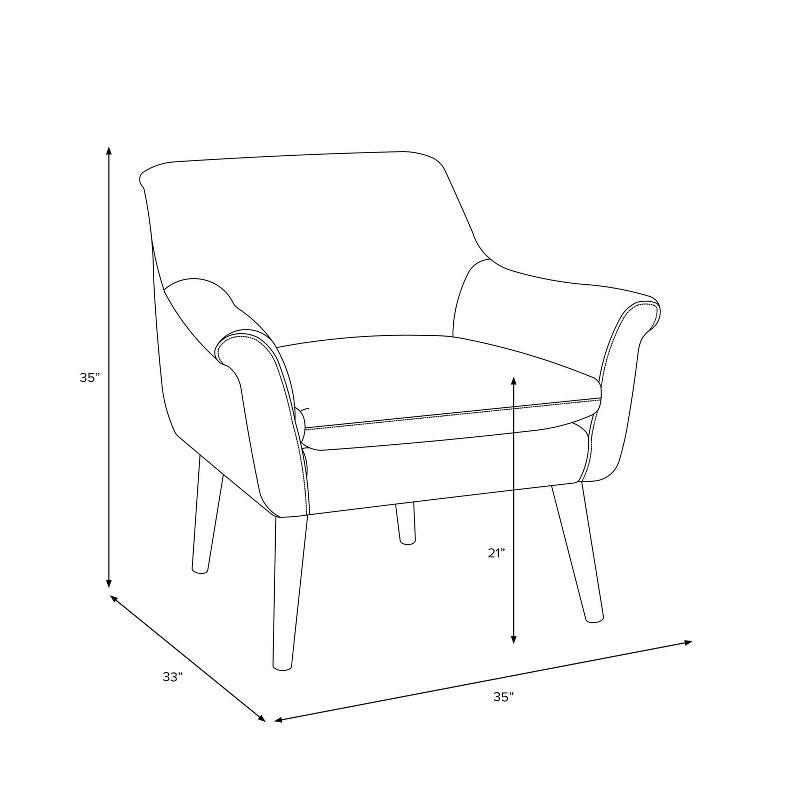Skyline Furniture Ryker Upholstered Chair, 6 of 9