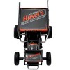 Winged Sprint Car #2 David Gravel "Huset's Speedway" (2025) 1/50 Diecast Model Car by ACME - 4 of 4
