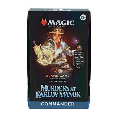 Magic The Gathering Murders At Karlov Commander Deck - Blame Game : Target