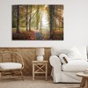 Stupell Industries Follow The Light Forest Path Canvas Art - 3 of 4