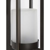 Progress Lighting Janssen 1-Light Wall Lantern in Oil Rubbed Bronze with Etched Glass Shade - 2 of 3