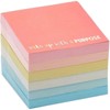 Paper Junkie 6 Pack Sticky Notes with Inspirational Quotes, 6 Colors Memo Notepads, 3.2 x 3.2 in - image 4 of 4