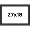 PosterPalooza | Traditional Black Picture Frame - UV Acrylic, Backing Board, Hanging Hardware Included - 2 of 4