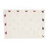 Saro Lifestyle Americana Stars Placemat (Set of 4), Red, 14"x20" - 2 of 4