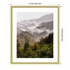 Amanti Art Great Smoky Mountains by Del Mundo Imagery Wood Framed Wall Art Print - 3 of 4