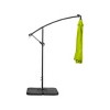 WestinTrends 10 Ft Outdoor Patio Solar LED Cantilever Umbrella with Base Weights - 3 of 3