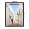 Amanti Art The White town of Vejer de La Frontera by Raisa Zwart Framed Canvas Wall Art - 4 of 4
