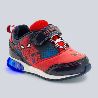 spiderman light up shoes