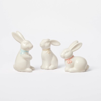 3pc Ceramic Easter Rabbit Set - Spritz™