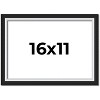 PosterPalooza | Flat Silver Picture Frame - UV Acrylic, Backing Board, Hanging Hardware Included - 2 of 4