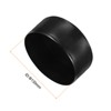 Unique Bargains Vinyl Rubber Screw Thread Bolt Plug Round Tube Insulated Protective Caps 2 Pcs - 3 of 4