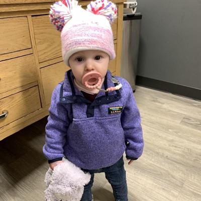 Ryan & Rose Flat Pacifier - Gray And Blue - 2pk : Target