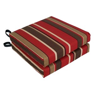 Blazing Needles, 16-inch Outdoor Cushion - 1 of 2