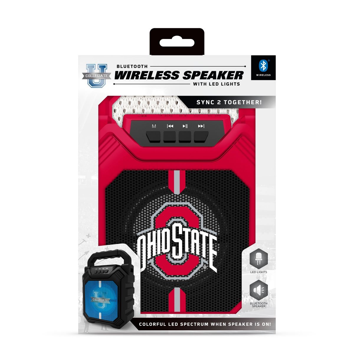 SOAR Collegiate XL Shockbox Wireless Bluetooth Speaker - thumbnail 3