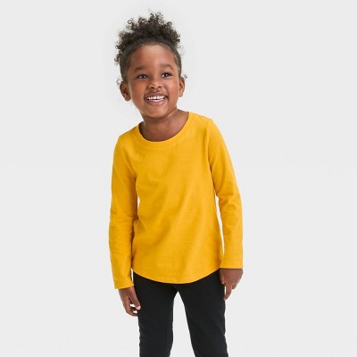 mustard color long sleeve shirt