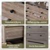 Modern 4-Drawer Slim Dresser with USB Ports, Wood Storage Cabinet for Bedroom & Closet, Space-Saving Chest of Drawers - 4 of 4