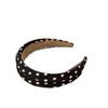 Anna-Kaci Polka Dot Padded Headband with Smooth Fabric Finish and Retro Style - 4 of 4