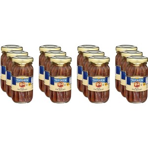 Napoleon Flat Anchovies - Case of 12 - 3.5 oz - 1 of 2