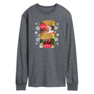 Men's - Coca Cola - Host the Holidays Long Sleeve Graphic T-Shirt - 1 of 4