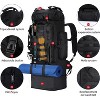 Expandable Large Military Tactical Backpack, Waterproof Molle Racksack Travel Backpacking Daypack - 4 of 4