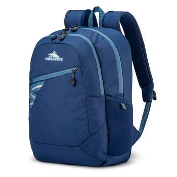 High Sierra Outburst 2.0 Carry-On Backpack with Padded Laptop Tablet Sleeve, 360-Degree Reflectivity, Dual Water Bottle Pockets, & Front Pocket