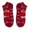 Adult Elf Movie Ankle Socks 3-Pack - Festive Loungewear for Elf Enthusiasts - 4 of 4