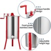 Garvee 4 Frames Manual Honey Extractor, Food Grade Stainless Steel Manual Beekeeping Extraction, Honeycomb Drum Spinner , for Apiarys, Beekeepers - 4 of 4